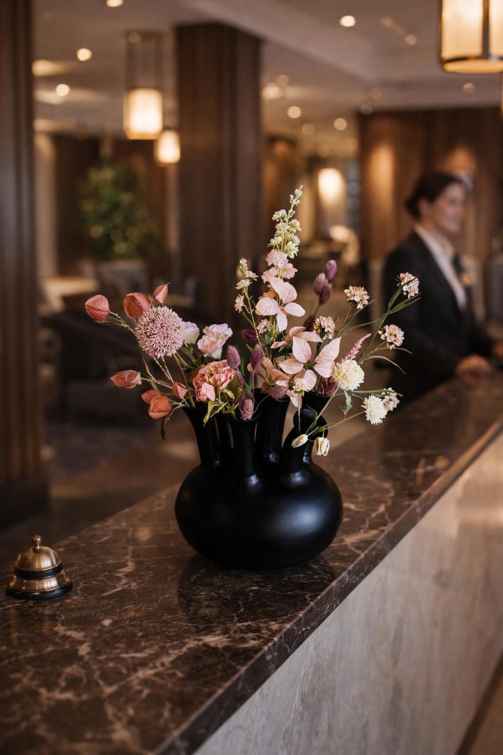 Mooie kunstbloemen die echt lijken