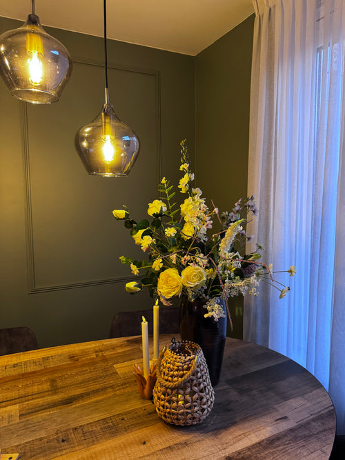 Annecy - Luxe Zijden Bloemen Boeket