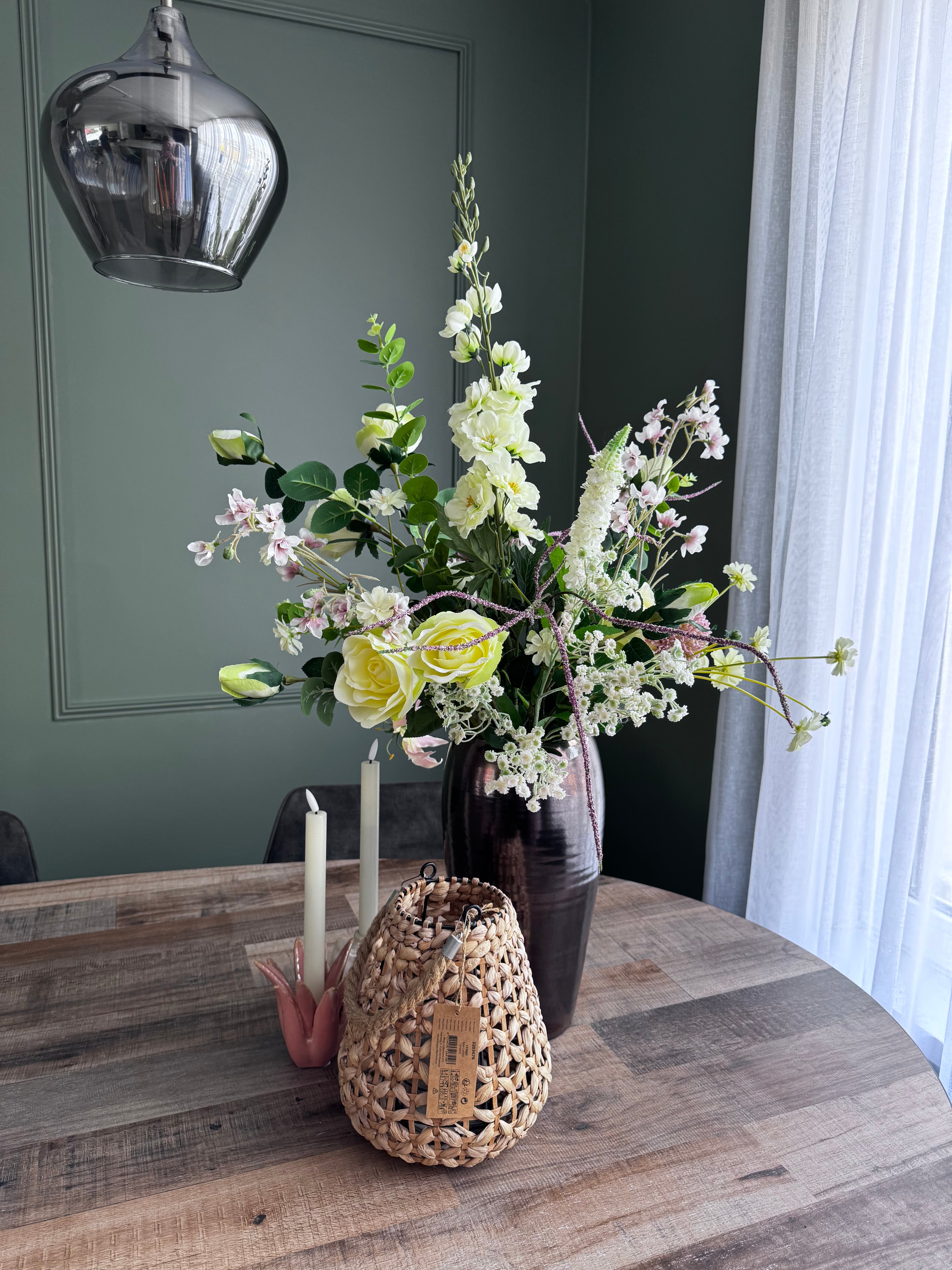 Annecy - Luxe Zijden Bloemen Boeket