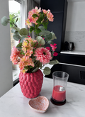 Pink dream met bubbel vaas