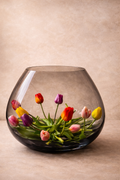 premium zijden tulpen in een vaas