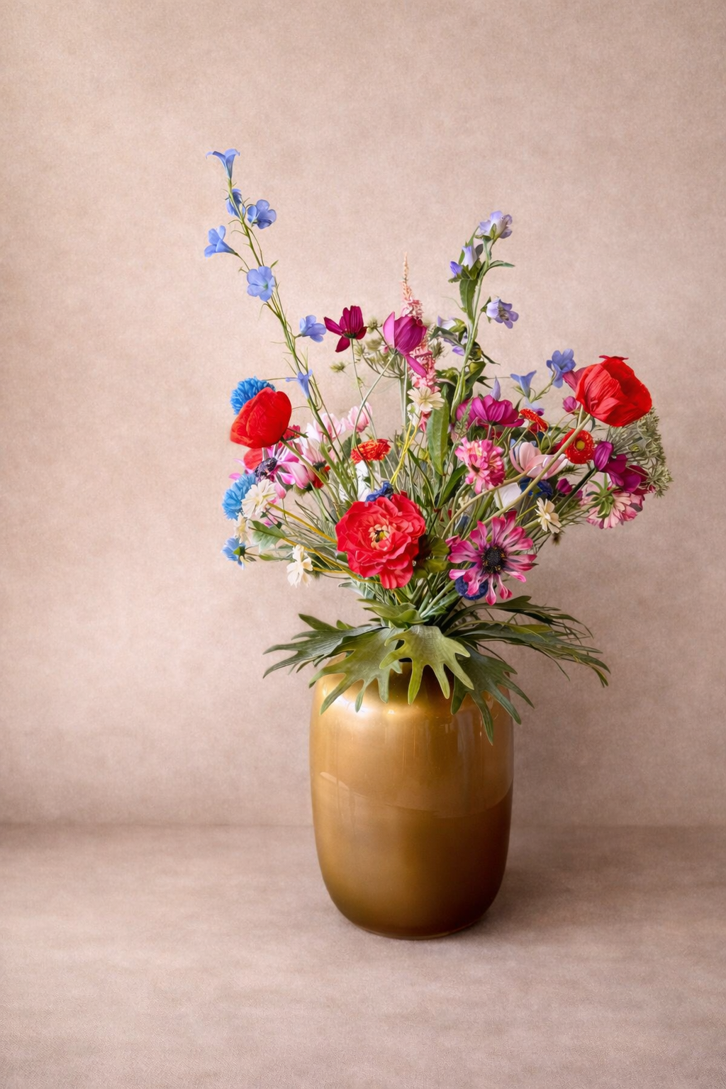 Kaapstad - Zijden bloemen boeket luxe stijl