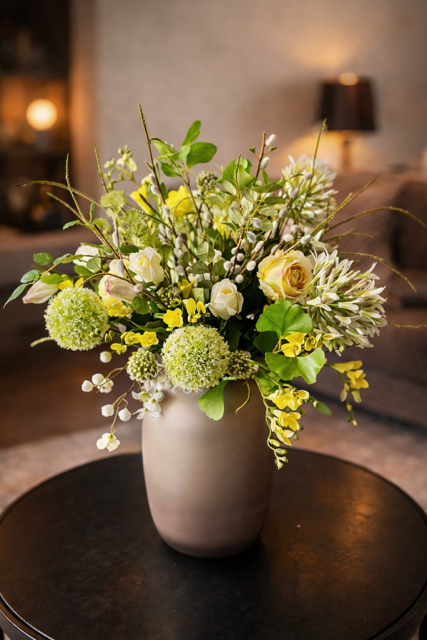 Isfahan - Elegant zijden kunstboeket